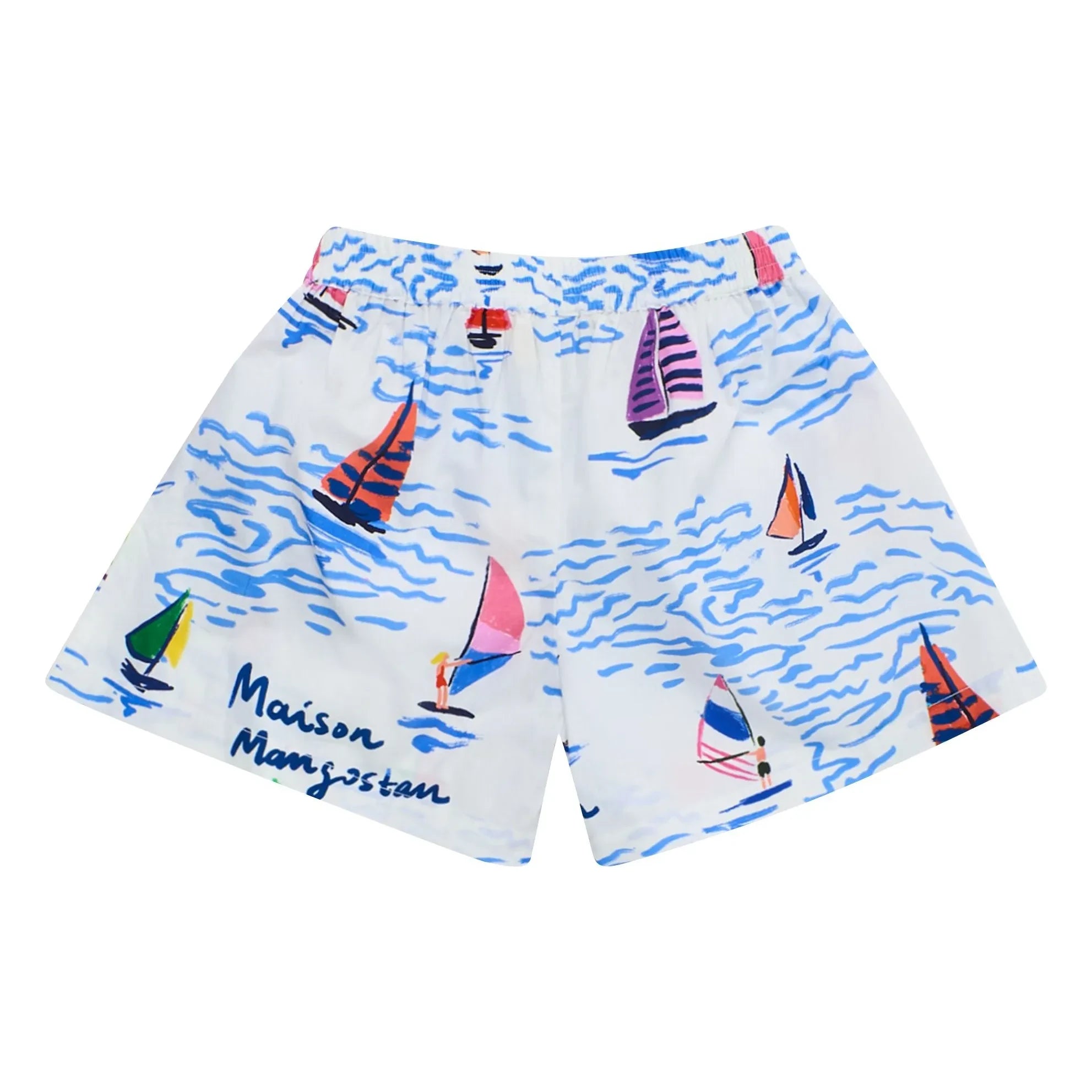 Maison Mangostan - Kurze Voile | Weiß