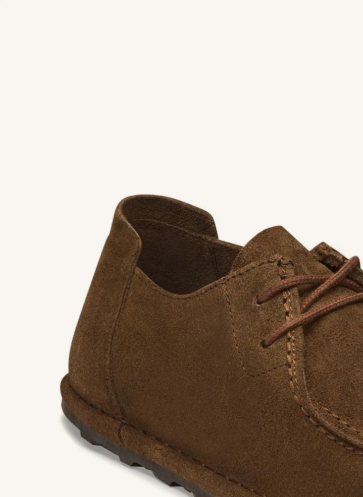 BIRKENSTOCK - Utti Dantelli Süet Loafer | Koyu Kahverengi
