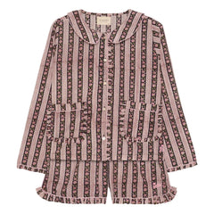 SISSEL EDELBO - Nuvena Striped Pajamas | Black