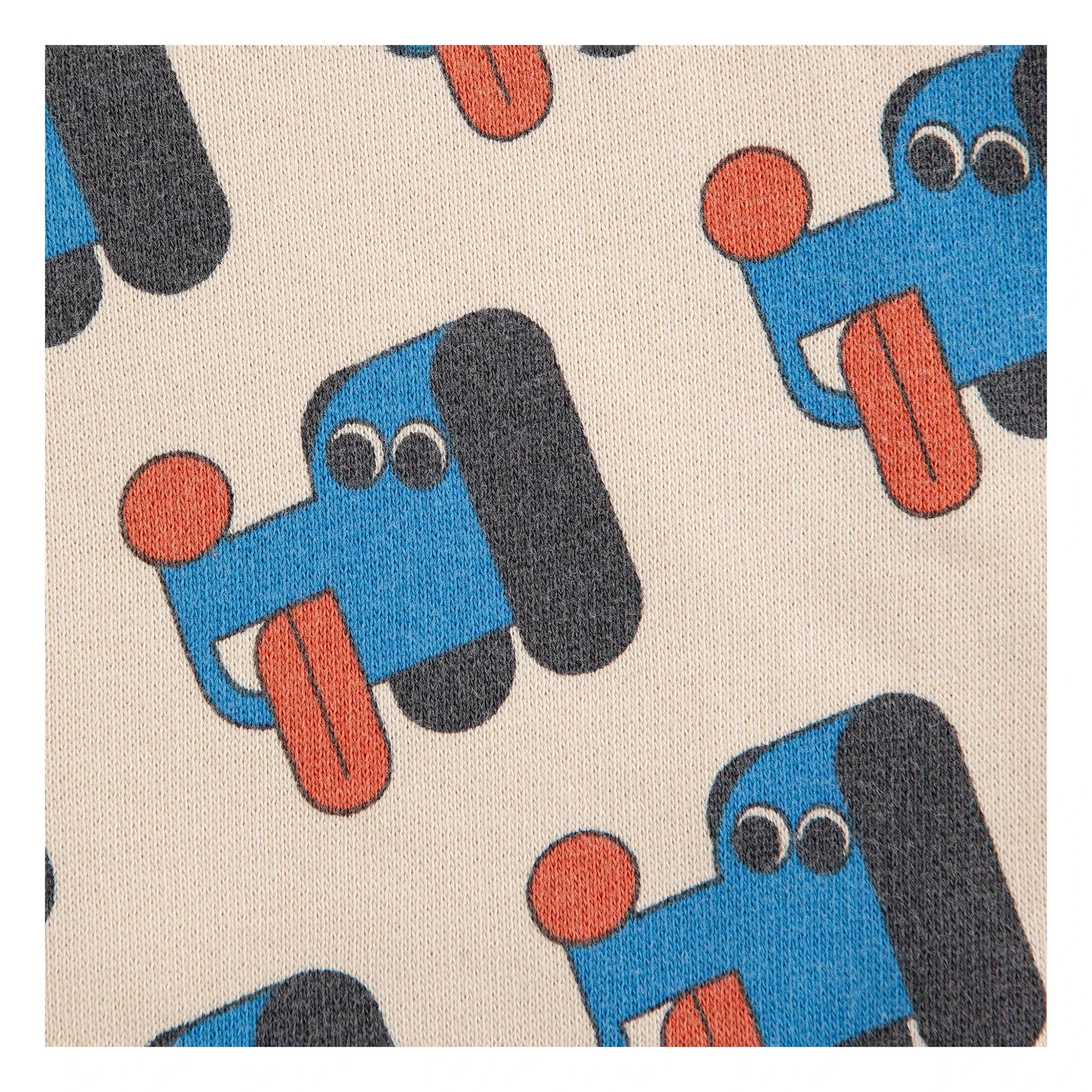 Bobo Choses - Sweat Dogs Bio-Baumwolle | Beige