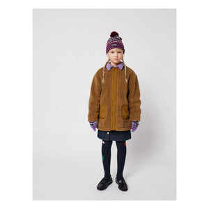 Bobo Choses - Geri Dönüştürülmüş Elyaf Sherpa Kaban | Kahverengi