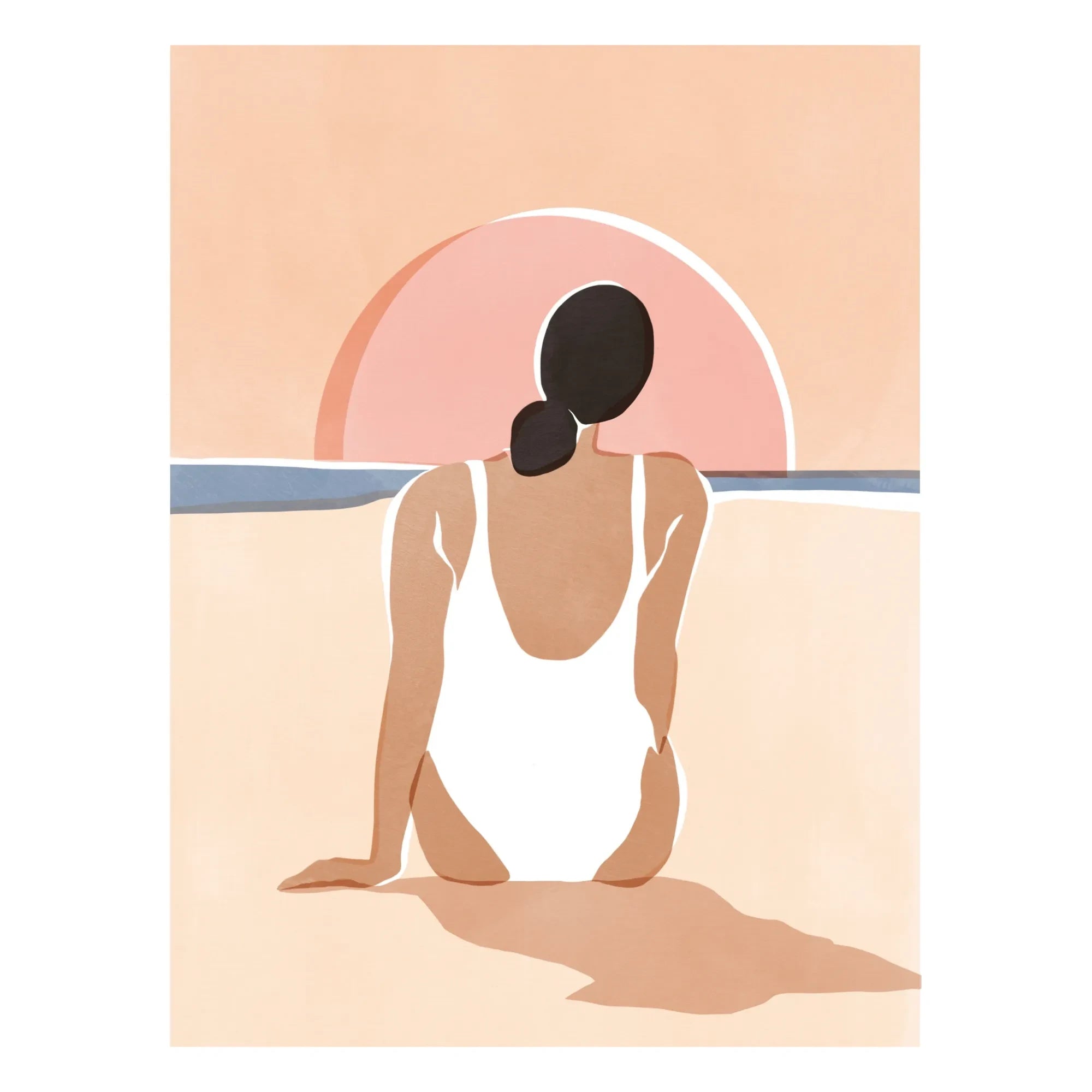 Sacrée Frangine - Encuéntrame en la Playa Póster