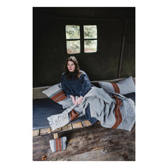 Libeco - Montana Wool and Linen Blanket | Gray