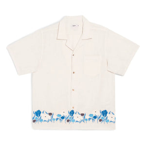 Bather - Camp Leinen Hemd | Creme