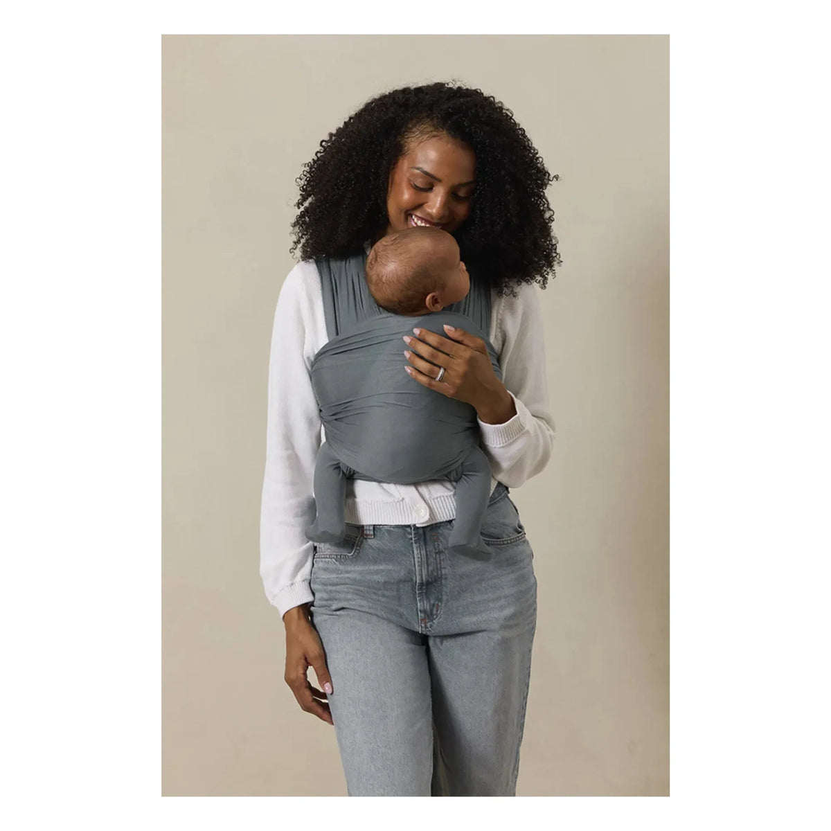 Solly Baby - Modal askılı çanta | Kömür grisi