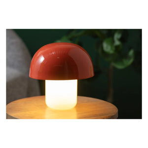 Present Time - Mini Mushroom Lámpara Nueva | Naranja Neón