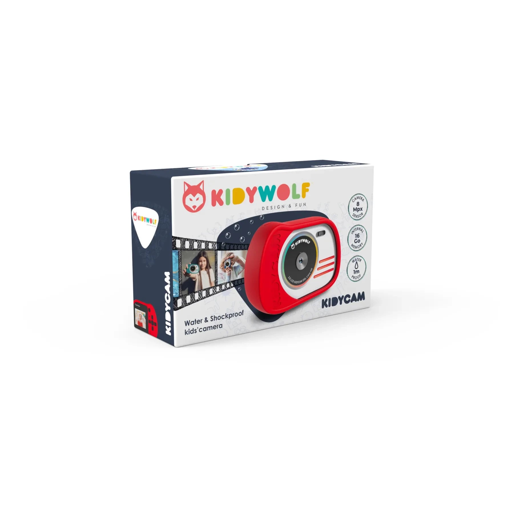 Kidywolf - Fotoğraf ve Video Kamerası | Kırmızı