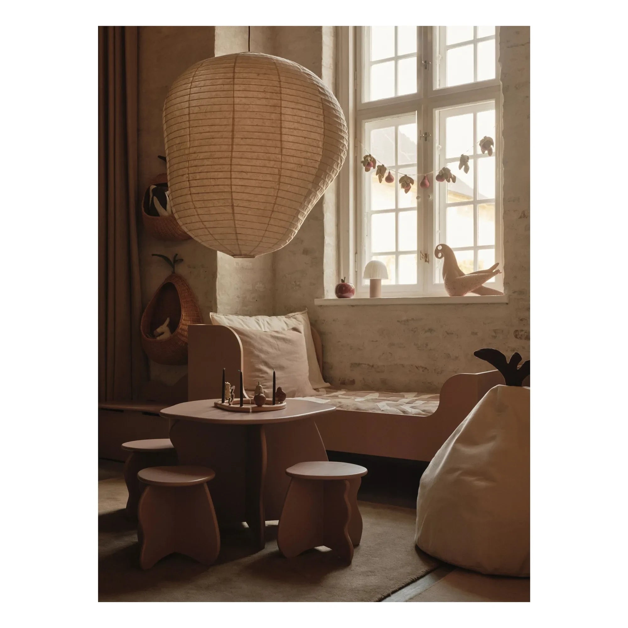 Ferm Living Kids - Rosa Slope Hocker