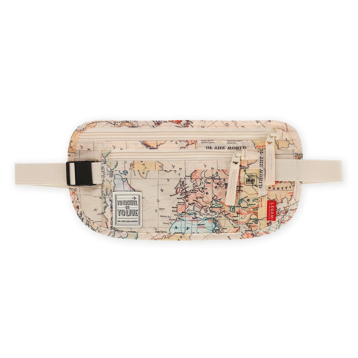 Legami - Ultra-slim Travel Waist Çanta - Secret Waist Çanta