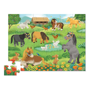 Crocodile Creek - Jolis Poneys Puzzle - 36 Teile