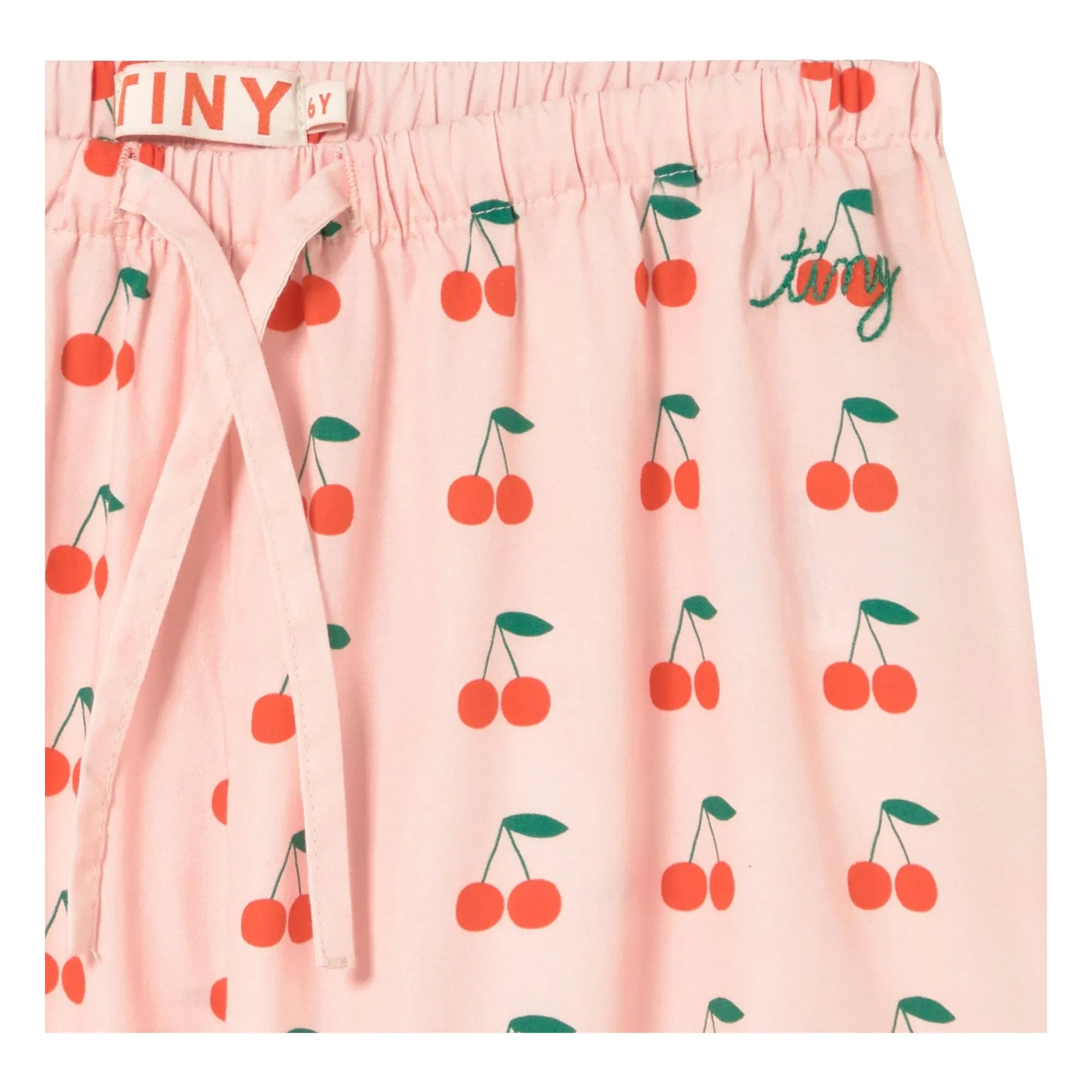 Tinycottons - Pantalones Cherry | Rosa claro