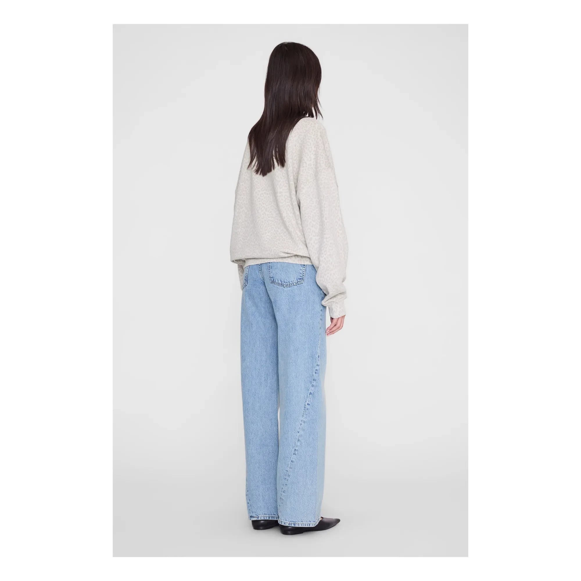 Anine Bing - Miles-Sweatshirt | Grau meliert