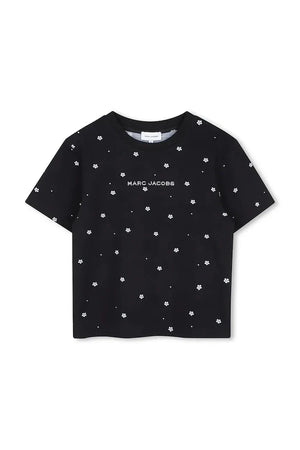 Camiseta infantil de algodón y elastano