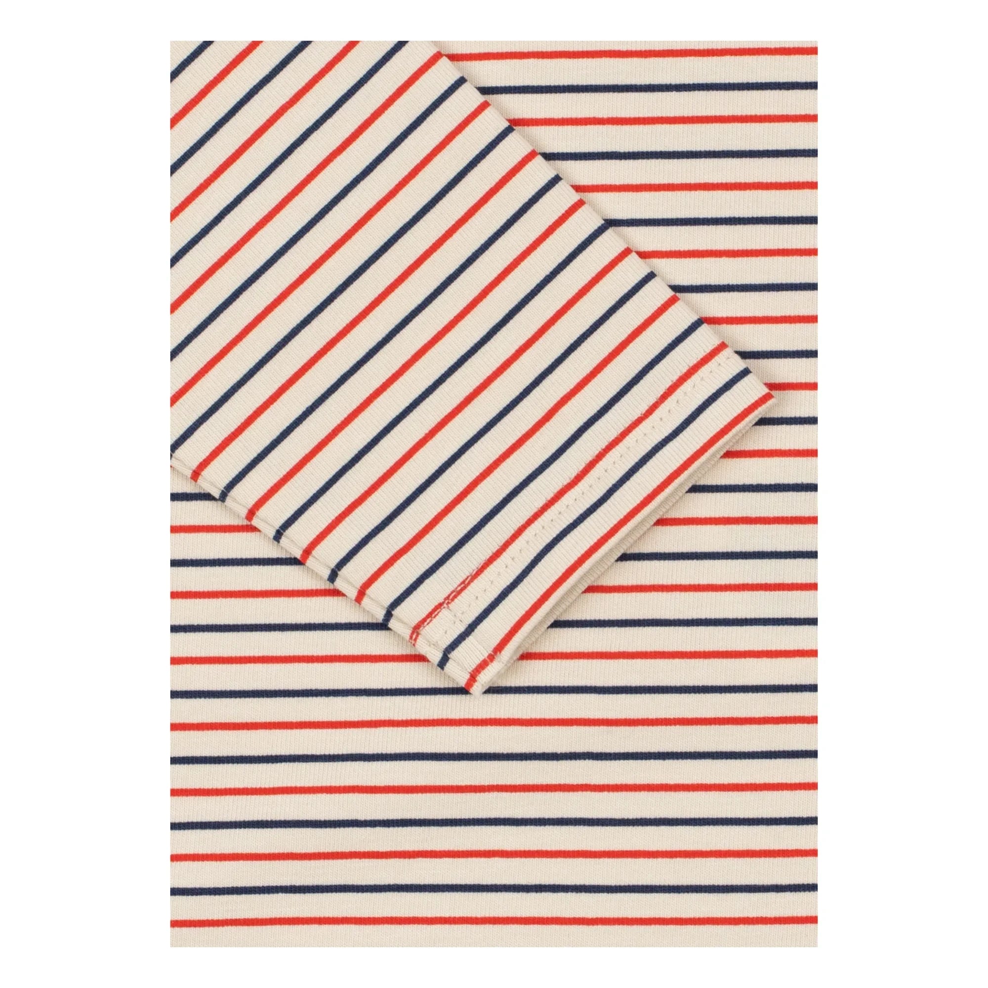 Konges Sløjd - Striped Organic Cotton Bodysuit | Red