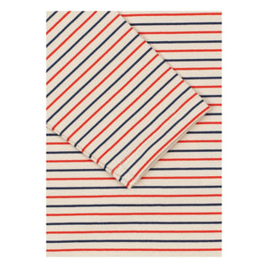 Konges Sløjd - Striped Organic Cotton Bodysuit | Red