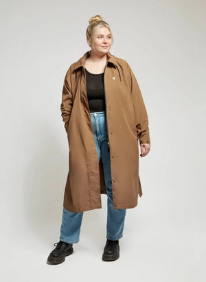 Fudoon - Wasserdichter Trenchcoat | Braun
