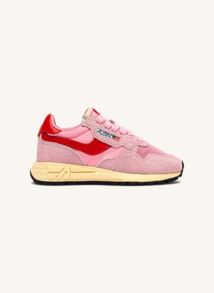 Autry - Reelwikid Niedriges Wildleder Sneaker | Rosa