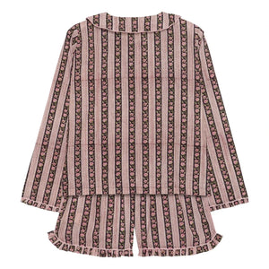 SISSEL EDELBO - Nuvena Striped Pajamas | Black