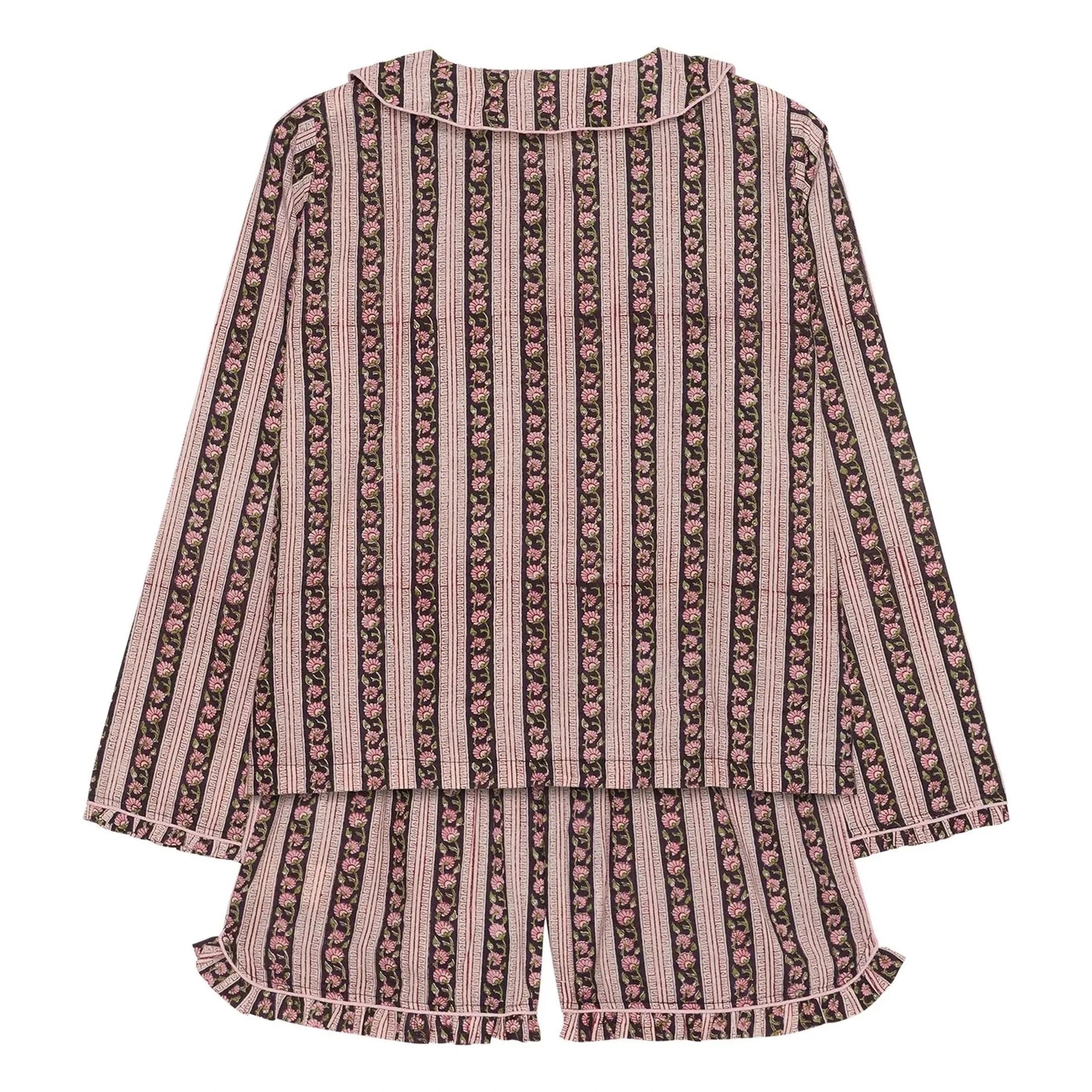 SISSEL EDELBO - Nuvena Striped Pajamas | Black