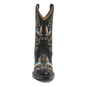 Bootstock - Santiags Dappermaentje X Bootstock en cuero | Negro