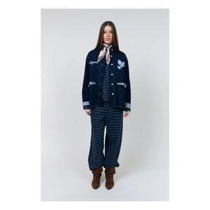 Lollys Laundry - Chaqueta de algodón Edda | Azul marino