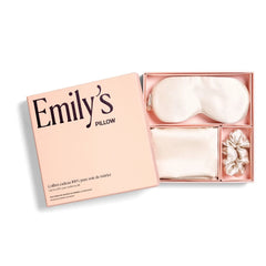 Emily's Pillow - İpek Uyku Seti | Champagne