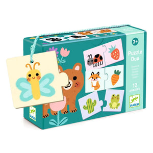 Djeco - Renkler Duo Puzzle