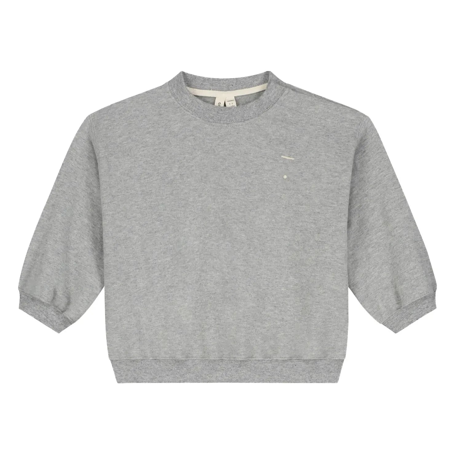 Gray Label - Sudadera de mini algodón orgánico | Gris claro