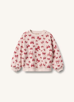 Wheat - Lia Düğümlü Sweatshirt, Organik Pamuk | Şeker Pembesi
