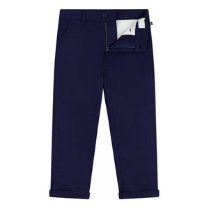Petit Bateau - Pantalón de gabardina chino beige