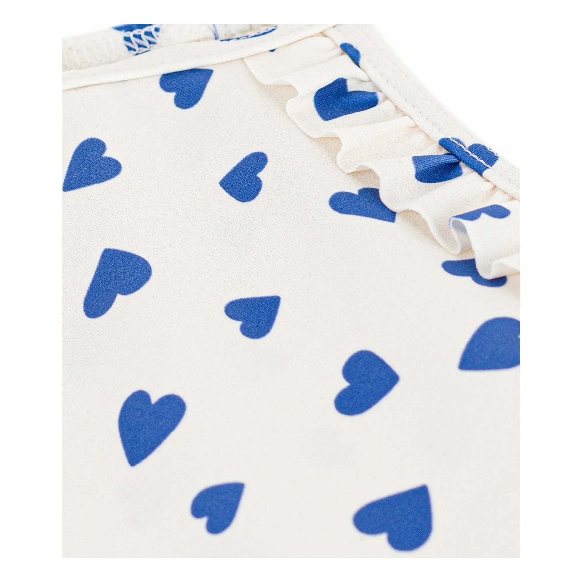 Petit Bateau - Corazones Mayo | Blanco