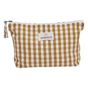 Gabrielle Paris - Bolso Vichy | Color amarillo curry