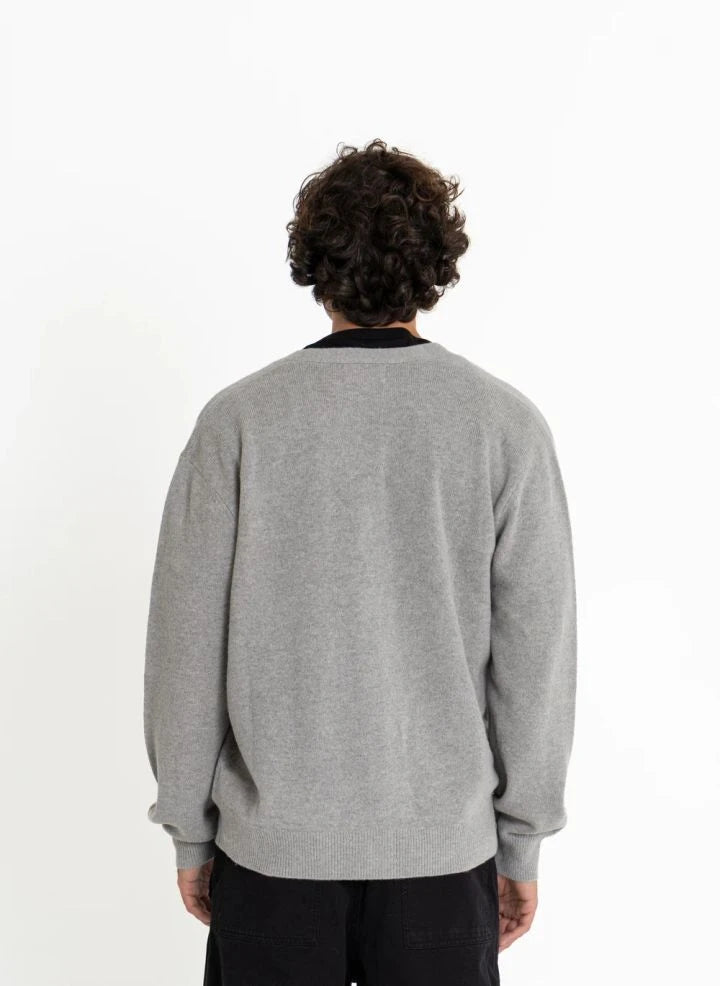 Smallable Man - Ζακέτα από μαλλί μερινό Rodin | Heather Grey