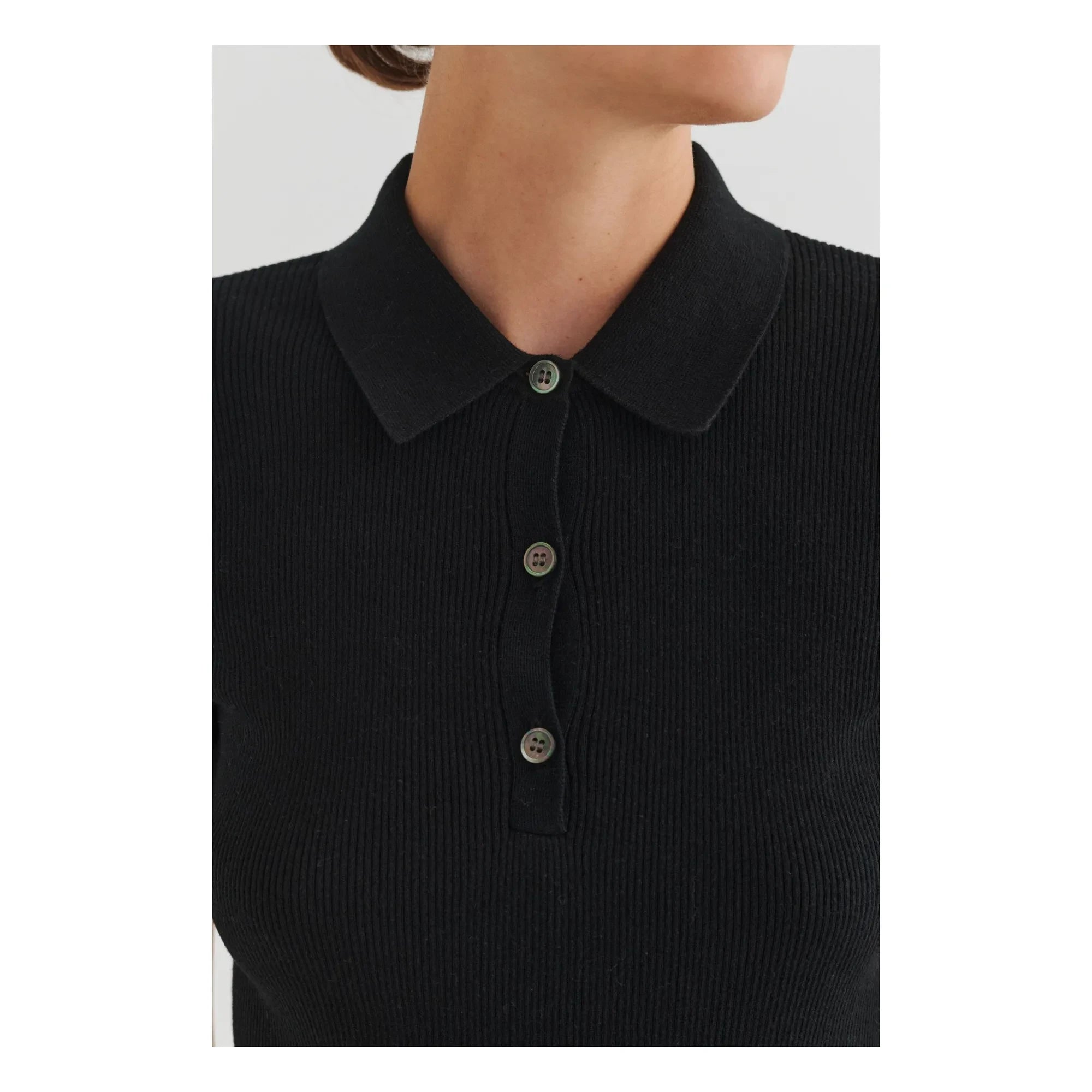 FUB - Polo Rib | Negro