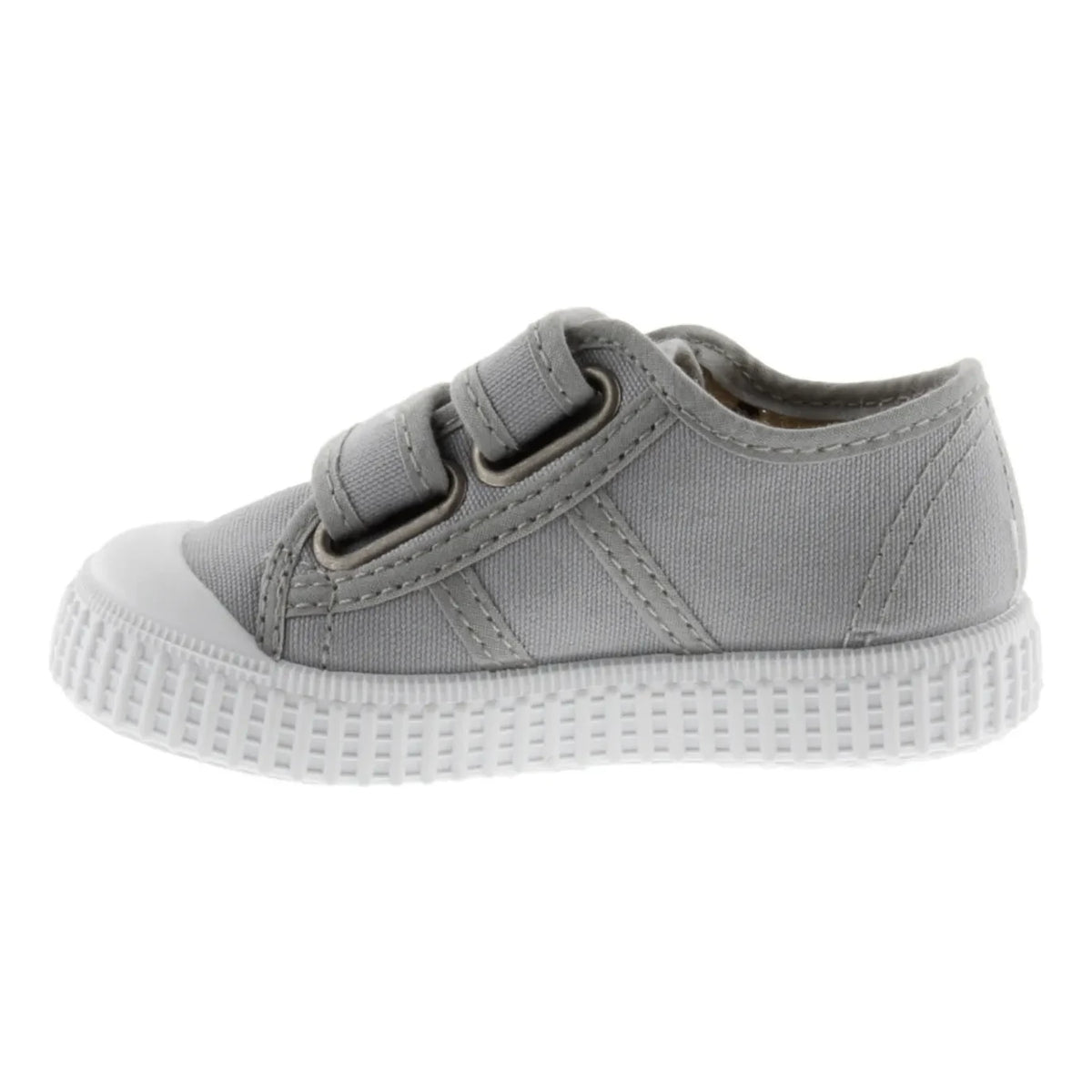 Victoria - Tiras Lona Cırt Cırtlı Sneakers | Gri