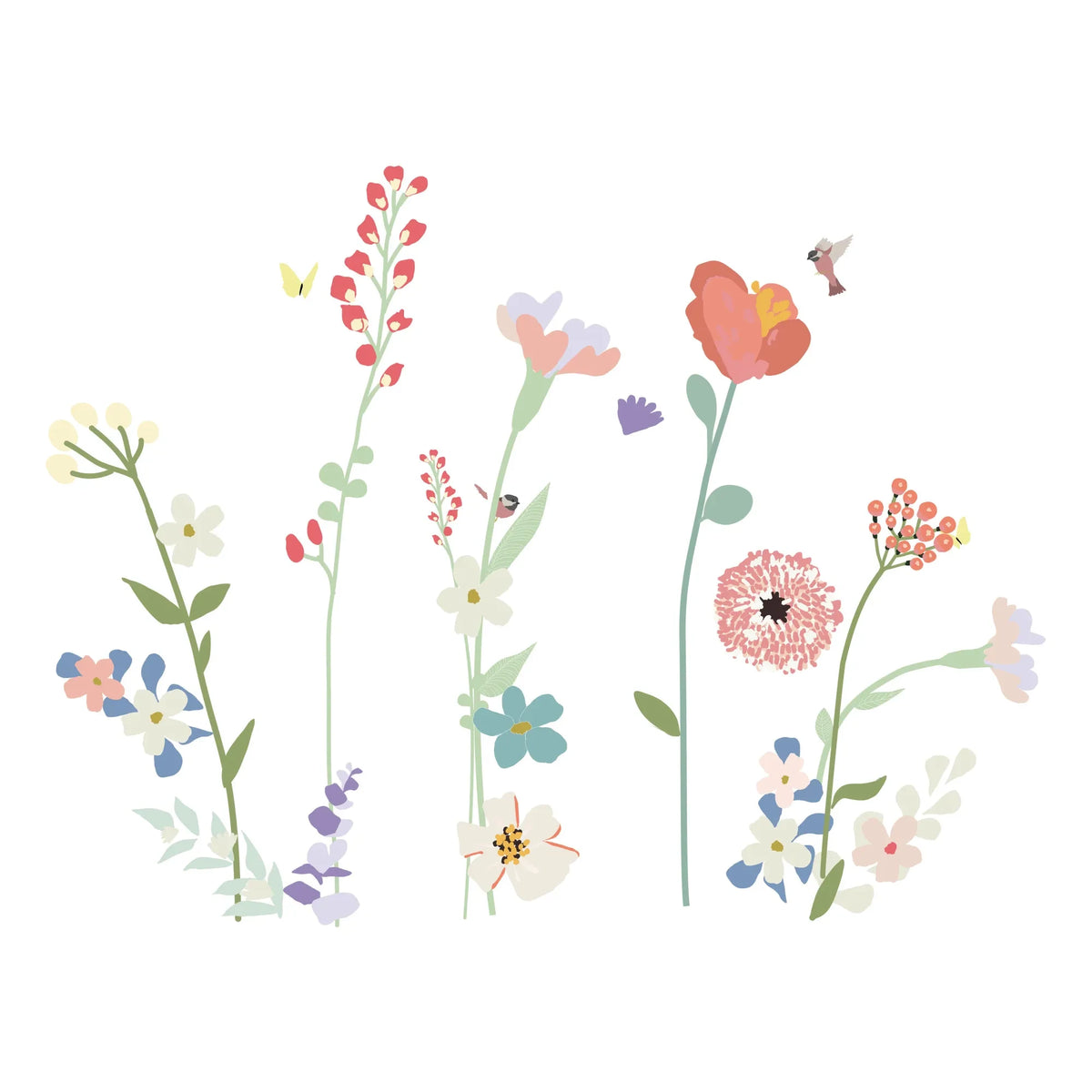 MIMI'lou - Dev Yabani Flower Sticker