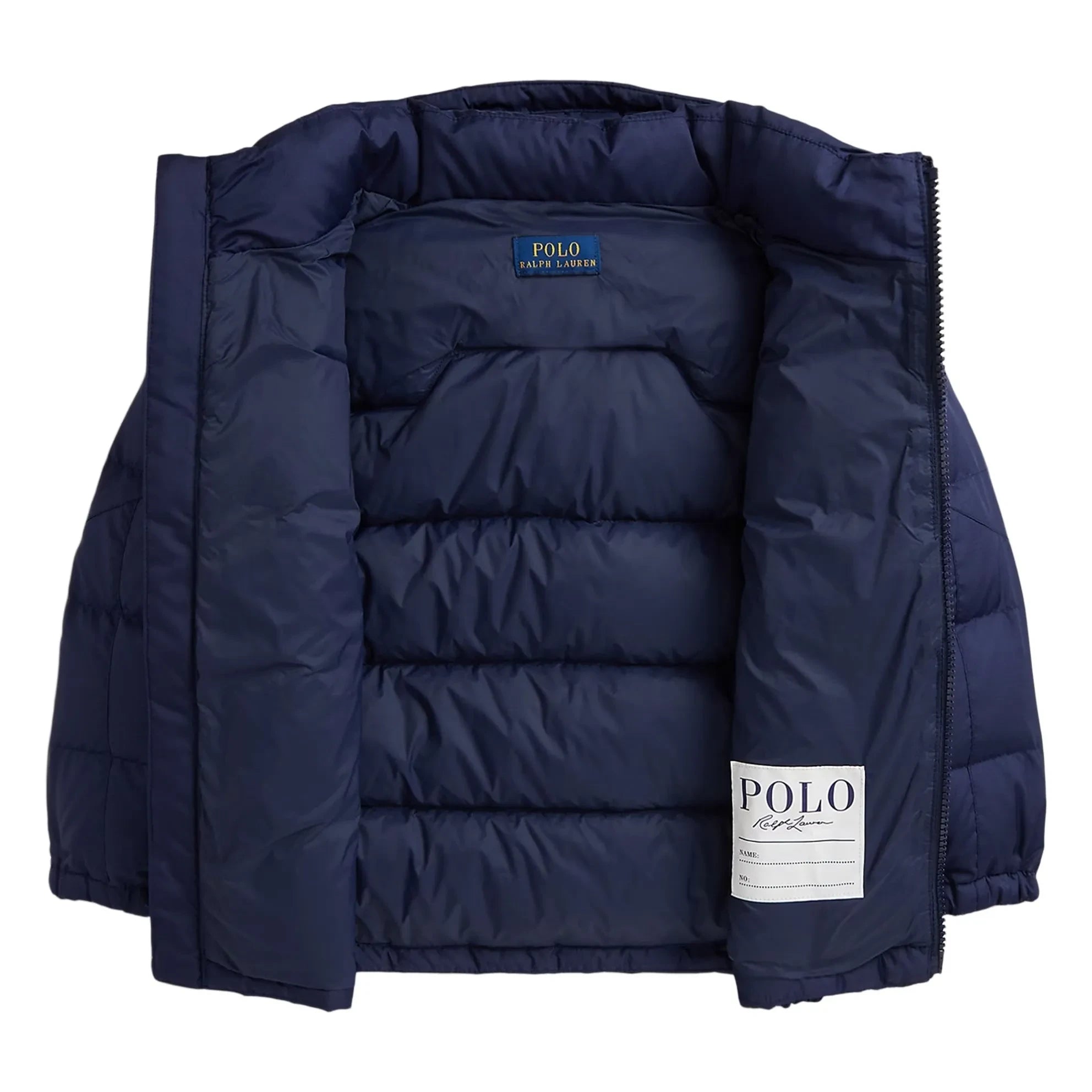 Ralph Lauren - Geri Dönüştürülmüş Elyaf Logolu Dolgulu Mont | Lacivert