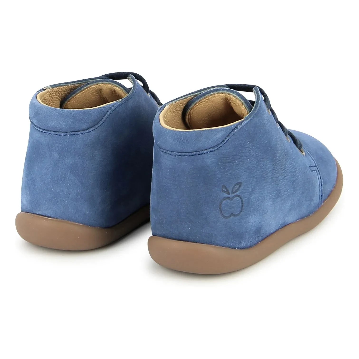 Pom d'Api - Nubuk Stiefeletten | Denim Blau