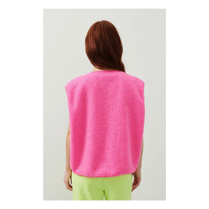 American Vintage - Chaleco sin mangas Hoktown | Rosa fluorescente