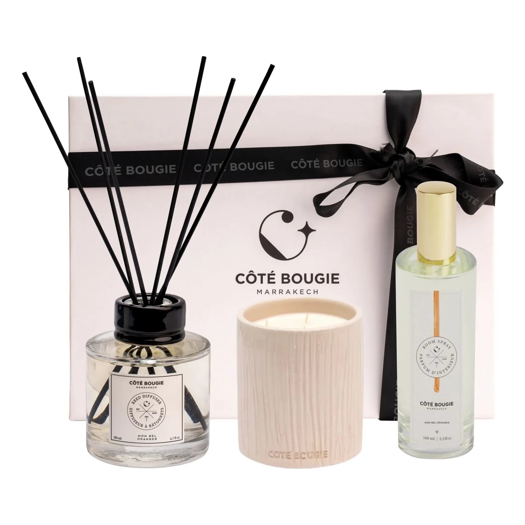 Côté Bougie - İmza Hediye Seti - Portakal Çiçeği