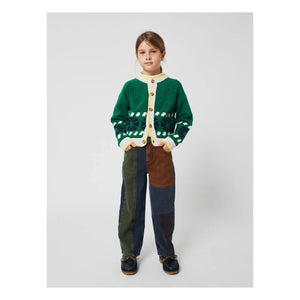 Bobo Choses - Organic cotton yoke jeans | Gray
