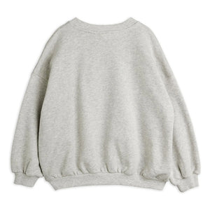 Mini Rodini - Planète Coton Bio sweatshirt | Heather grey