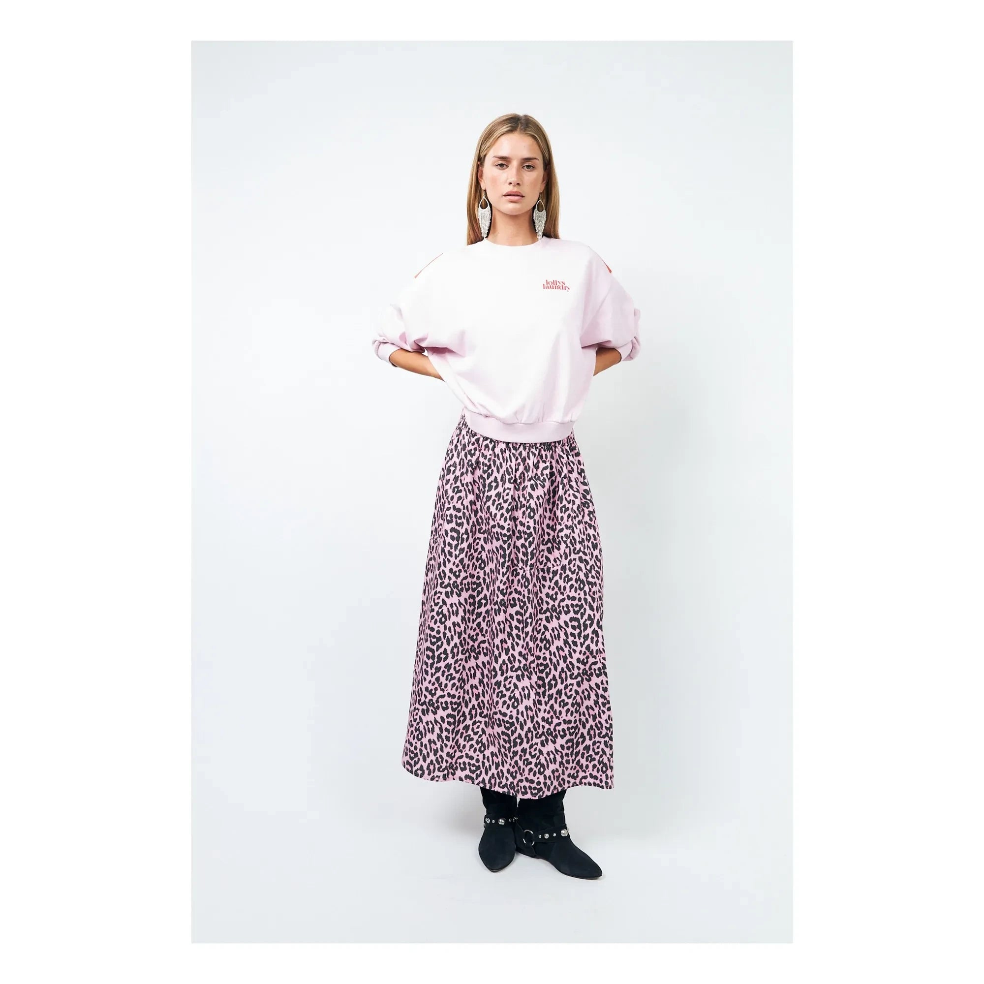 Lollys Laundry - Sunset Sydney Sweatshirt | Pink