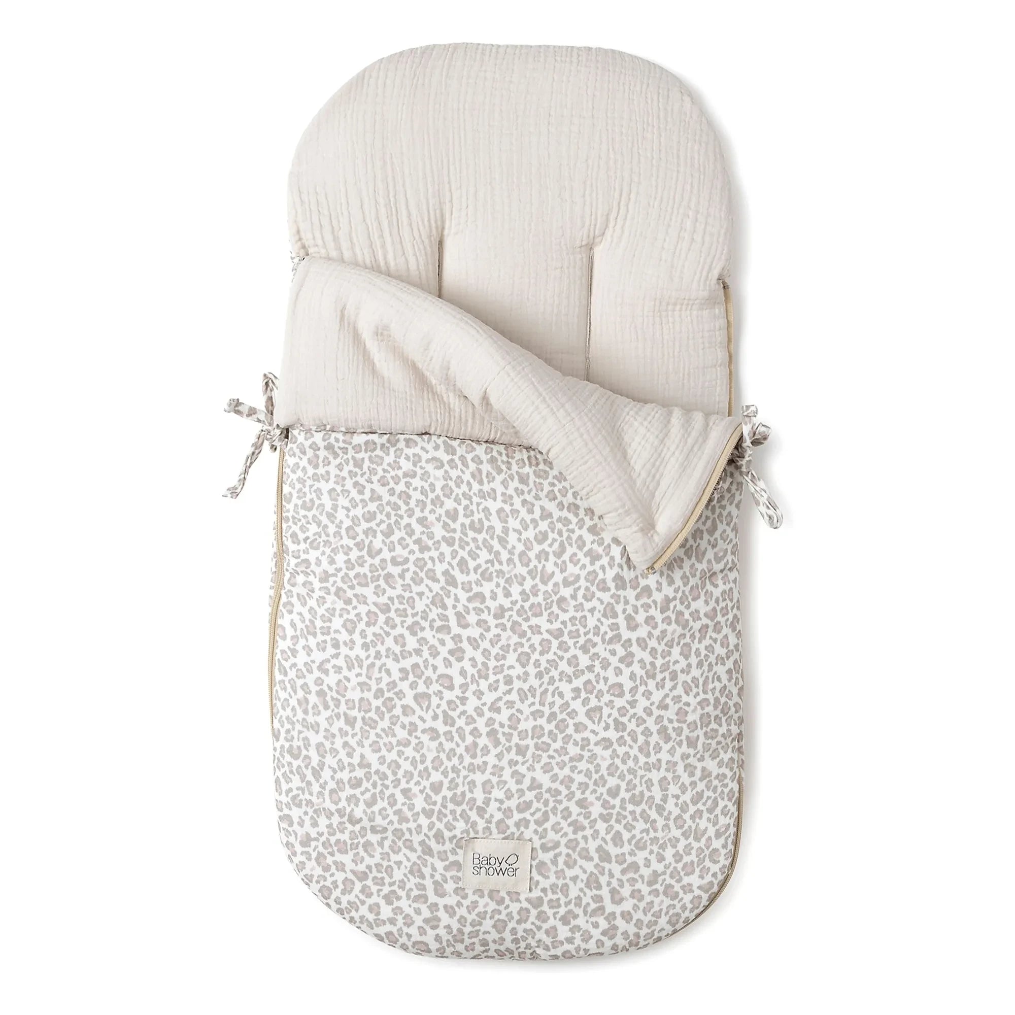 Babyshower - Comfort Leopard nest | Ekru