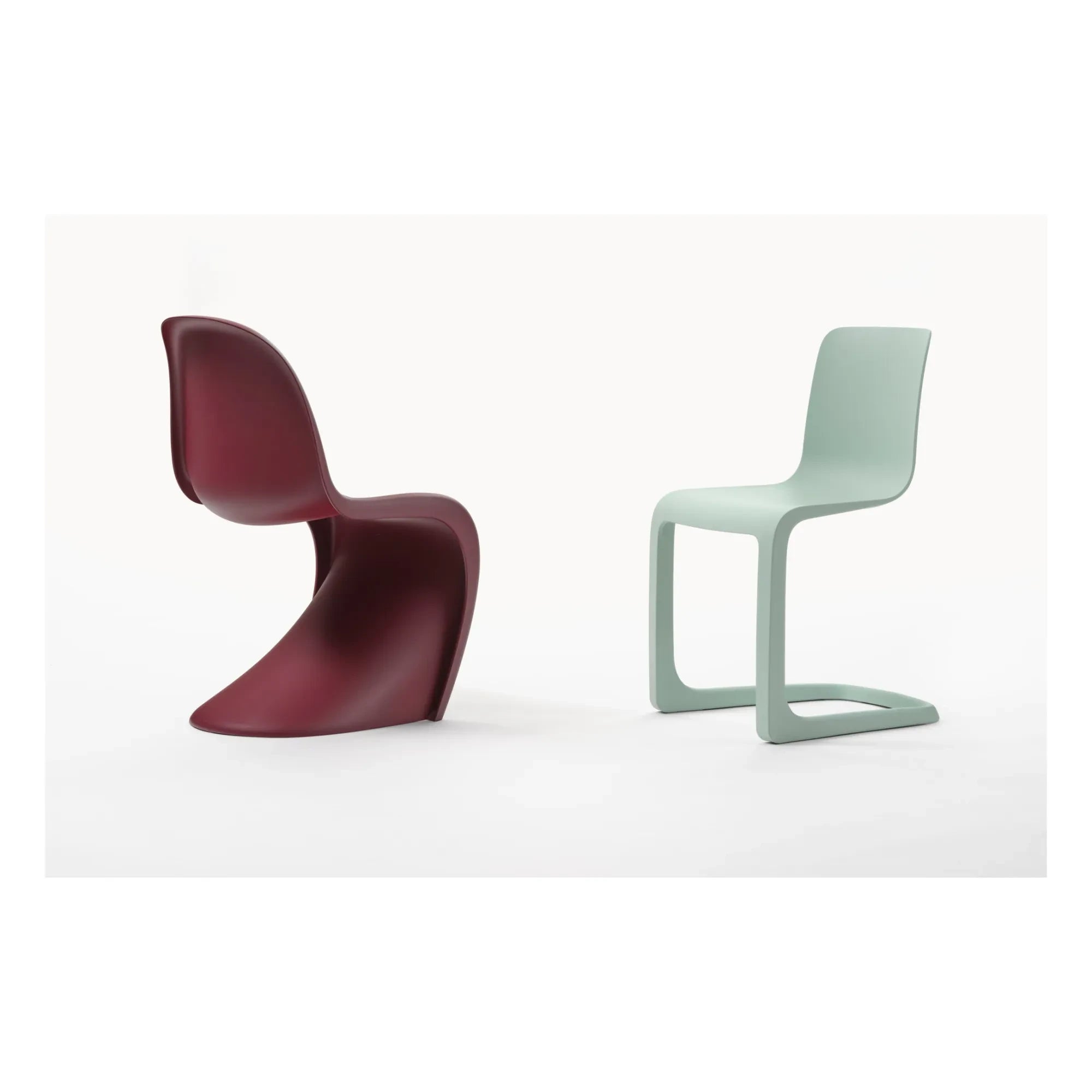 Vitra Stuhl - Verner Panton | Burgund
