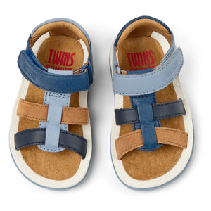 Camper - Bicho Renk Bloklu Bebek Sandaletleri | Mavi