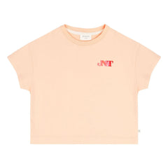 Jenest - Livia JNST Bio-Baumwoll-T-Shirt | Peach