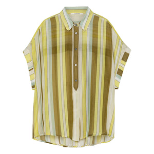 Pomandère - Camisa de popelín | Verde anís