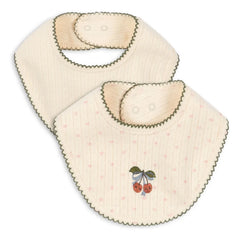 Konges Sløjd - Minnie bandana önlükler - 2'li Set | Ekru
