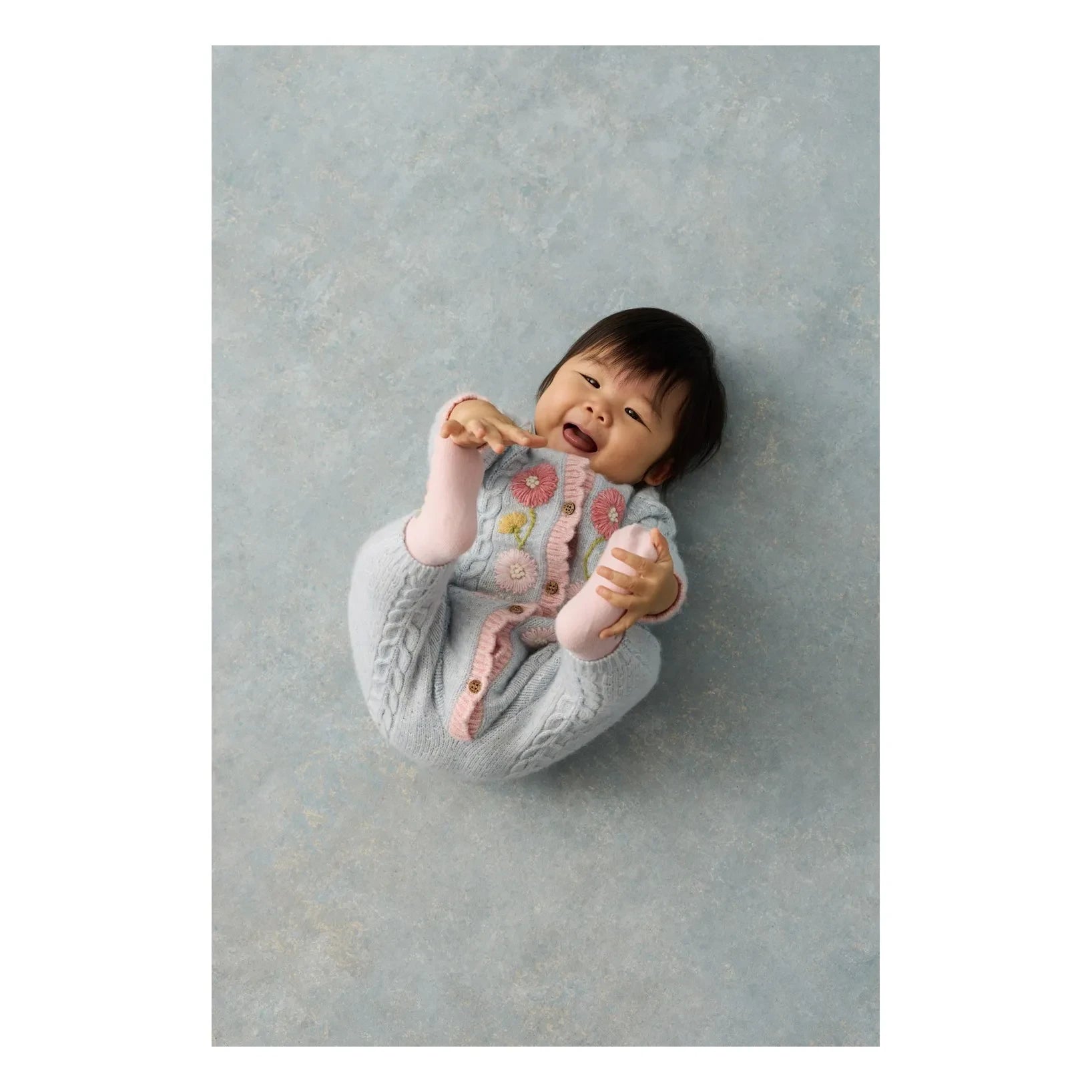 Louise Misha - Drillia Alpaka-Overall | Hellblau
